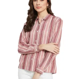 METTLE Multicolor Cotton Striped Shirt image 1