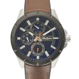 Titan Men Dial & Leather Regular Straps Analogue Watch NP90123KP02-picture-46