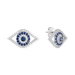 GIVA 92.5 Sterling Silver Evil Eye Earrings for Women image 5