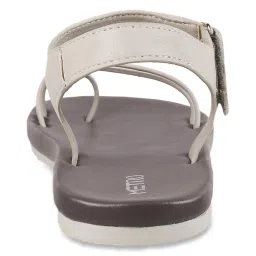 Metro Women's Grey Toe Ring Sandals image 5
