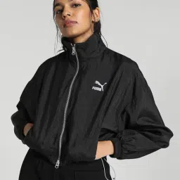 Puma Black Logo Print Sports Jacket-picture-24