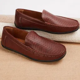 Code by Lifestyle Men's Brown Formal Loafers image 1