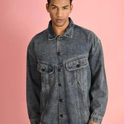 Bene Kleed Blue Solid Jackets-picture-49