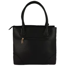 Giordano Black Solid Large Shoulder Handbag image 3