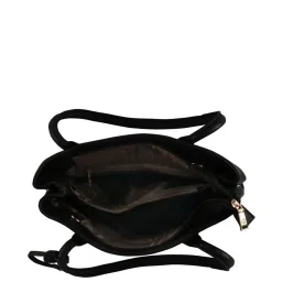 Giordano Black Solid Large Shoulder Handbag image 4
