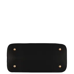 Giordano Black Solid Large Shoulder Handbag image 5