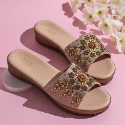 Inc.5 Women's Antique Gold Casual Wedges-picture-48