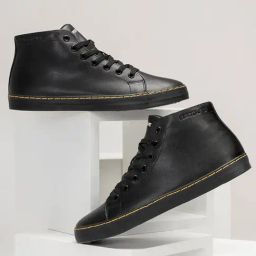 Red Tape Men's Black Ankle High Sneakers-picture-29
