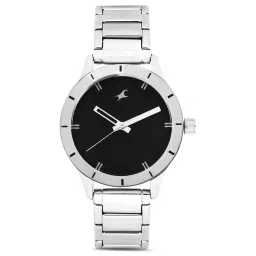 Fastrack 6078SM06 Monochrome Analog Watch for Women image 1