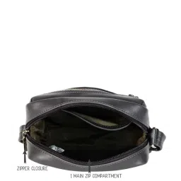 Baggit Black Solid Medium Cross Body Bag image 4