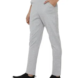 Allen Solly Grey Cotton Regular Fit Self Pattern Trackpants image 3