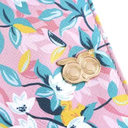 Chumbak Blooms Pink Printed Bi-Fold Wallet for Women image 5