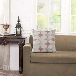 Maspar Eclectic Treasures Red & Beige Cushion Cover - Set of 1 image 1