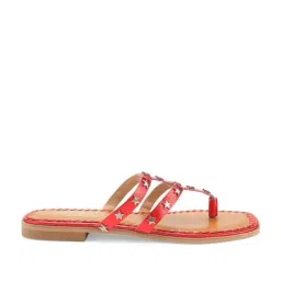 Tao Paris Red San Diego T-Strap Sandals image 2