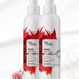 Oneway Happiness Set Of 2 Rose Body Lotion - 200 ml Each-picture-34