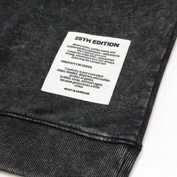 Mast & Harbour Typography Printed Pure Cotton Sweatshirt image 3