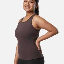 BlissClub Brown The Ultimate Active Tank image 4
