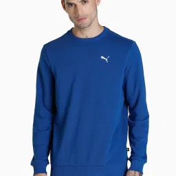 Puma Essentials Blue Full Sleeves Sweatshirt image 1