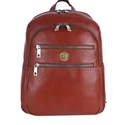 HiLEDER Unisex Pure Premium Ndm Leather Spacious Formal Laptop Backpack-picture-10