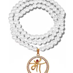 Utkarsh Gold-Plated Circular Pendants with Chains-picture-37