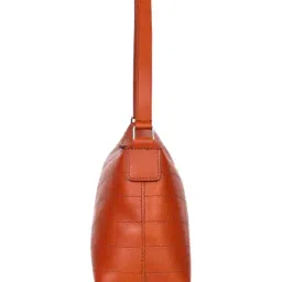 Celtic Tan Small Leather Cross Body Bag image 5