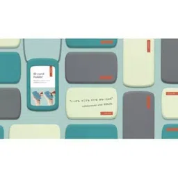 Kokuyo 86x54 mm Φ3x900 mm Neck Strap Yellow ID Card Holder, NM-WES196Y-picture-44