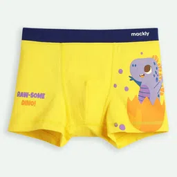 mackly Boys Pack Of 3 Animal Printed Boxer Style Briefs MB-703 image 2