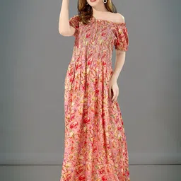 Soulemo Printed Maxi Nightdress image 1