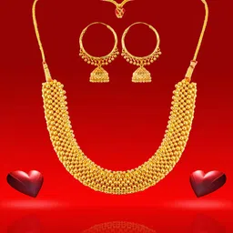 Heer Collection Gold-Plated Jewellery Set-picture-41