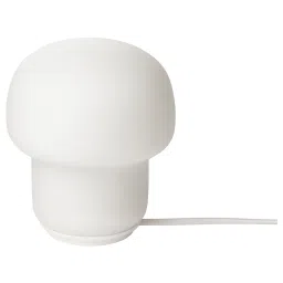 ikea tokabo Table lamp, glass opal white-picture-15