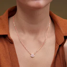 MINUTIAE Brass Rose Gold-Plated Necklace-picture-17