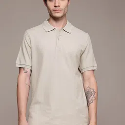 MANGO MAN Polo Collar Pure Cotton T-shirt-picture-16