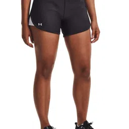 UNDER ARMOUR Black Mid Rise Sports Shorts image 1