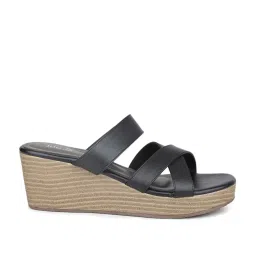 Inc.5 Women's Black Casual Wedges image 1