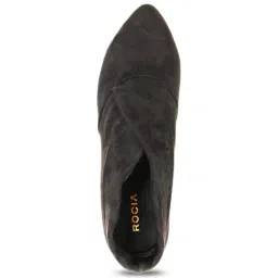 Rocia by Regal Black Casual Booties image 3