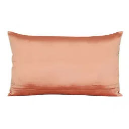 India Circus Brown Silk Bliss Paradise Rectangle Cushion Cover image 3