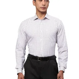 Park Avenue Multicolor Slim Fit Check Shirt image 1