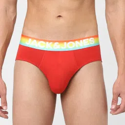 Jack & Jones Red Regular Fit Briefs image 1