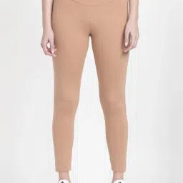 adidas Brown Printed Training Tights image 1