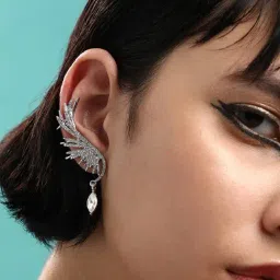 Sohi silverplated ear cuff for women-picture-13