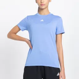 adidas Blue Running T-Shirt image 1
