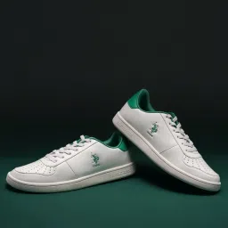 U.S. Polo Assn. Men's TOBIAS White Casual Sneakers image 1