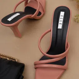 Elle Women's Peach Casual Sandals image 1