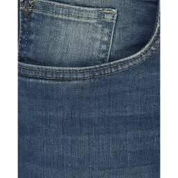 Allen Solly Blue Skinny Fit Rinse Washed Jeans image 4