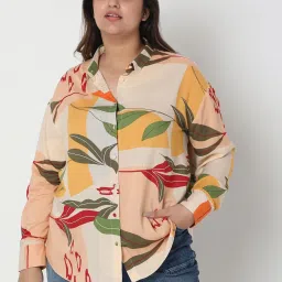 Vero Moda Curve Multicolor Printed Casual Shirt image 1