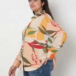 Vero Moda Curve Multicolor Printed Casual Shirt image 3