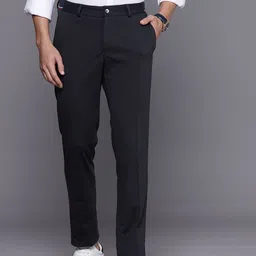 Louis Philippe Sport Men Slim Fit Trousers-image-50