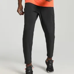 Puma Black Regular Fit Sports Trackpants image 1