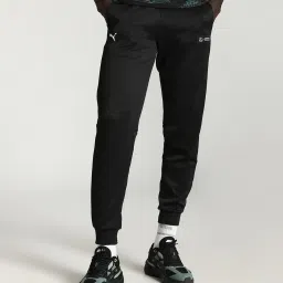 Puma Black Regular Fit Mercedes-AMG PETRONAS MT7 Joggers image 1