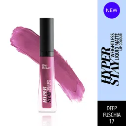 Blue Heaven Hyper Stay Weightless Liquid Matte Lip Colour Deep Fuschia 17 - 6 ml image 1